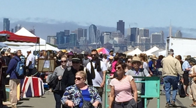 Antiquing in the Bay Area:  the Alameda Point Antiques Faire