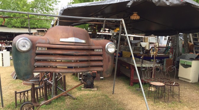 Antiquing in Texas:  Round Top