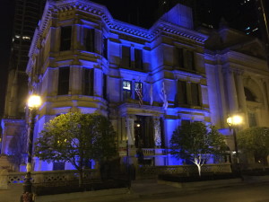 Driehaus Museum at night